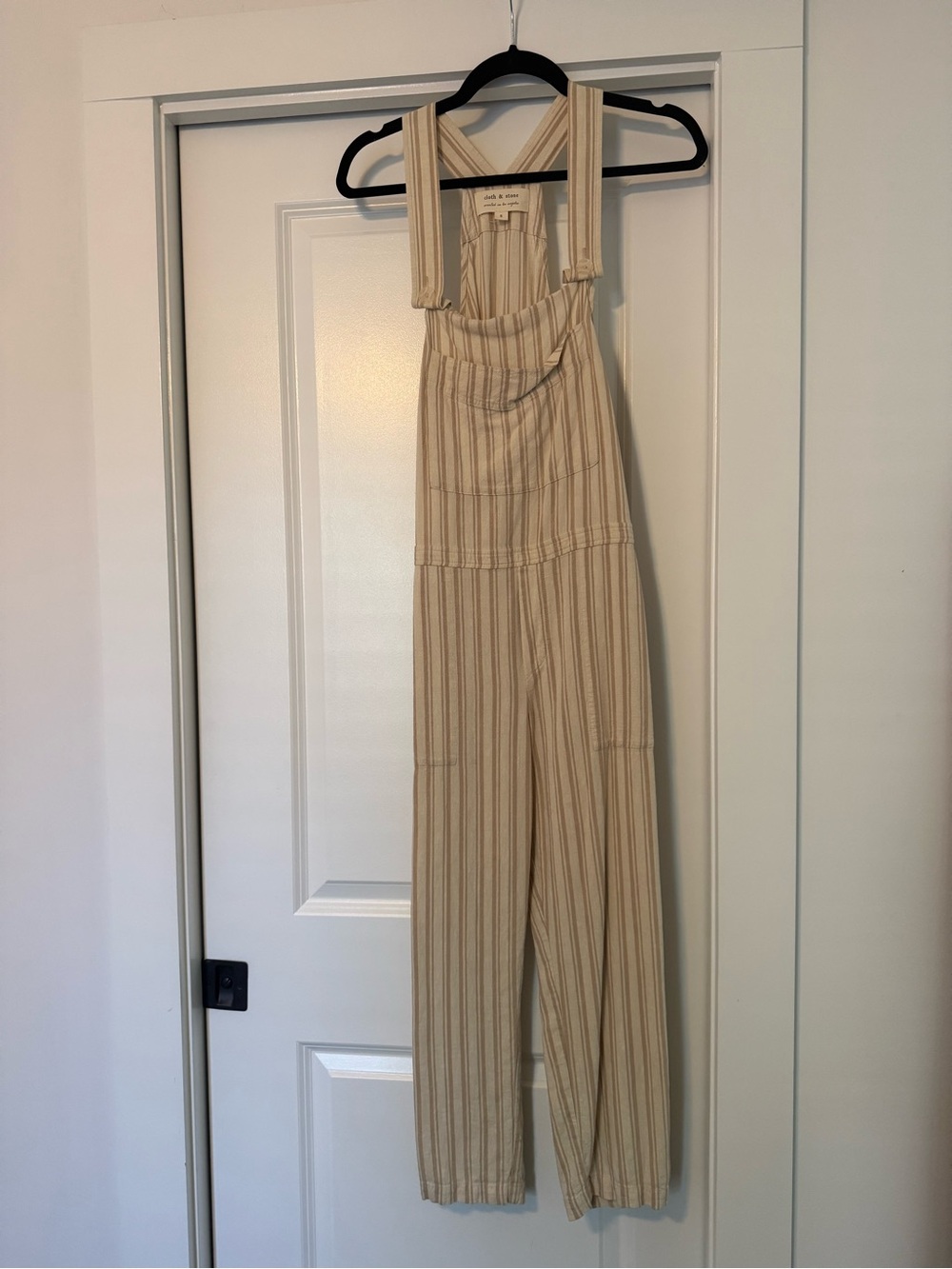 Cloth & Stone Striped Overalls
